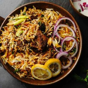 Party Tray Beef Biryani