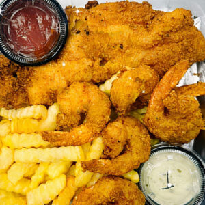 Fried Shrimp (6 pcs with fries)