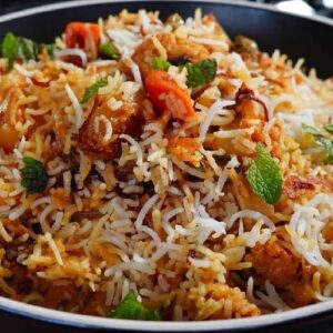 Party Tray Mix Vegetable Biryani