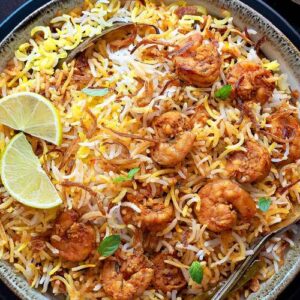 Party Tray Shrimp Biryani